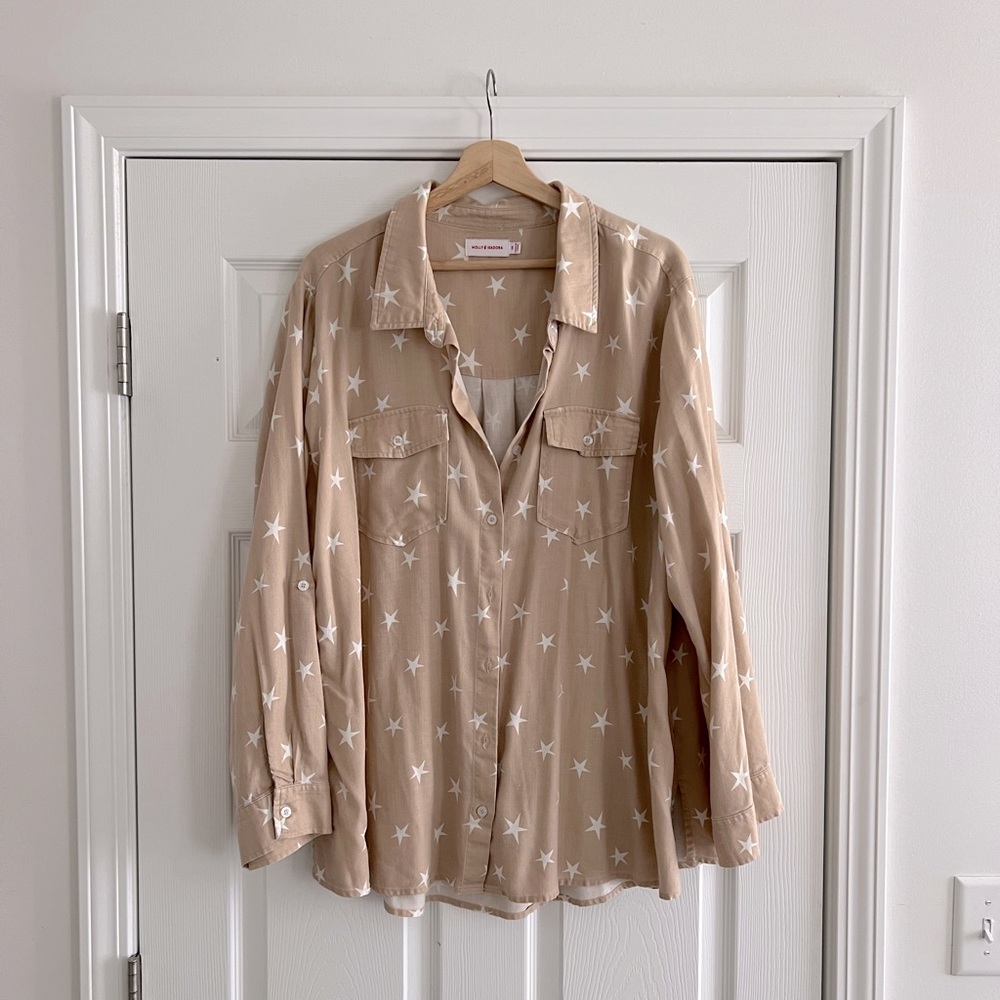 Button down blouse | 3X